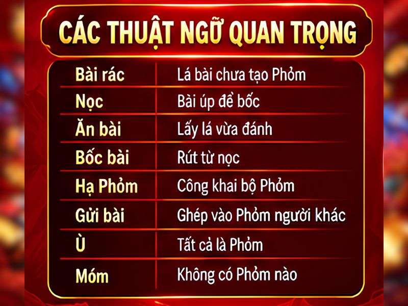 Các thuật ngữ cần biết