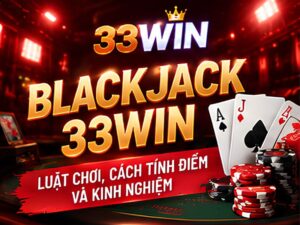 Cách Chơi Blackjack 33WIN – Luật Chơi, Cách Tính Điểm Và Kinh Nghiệm