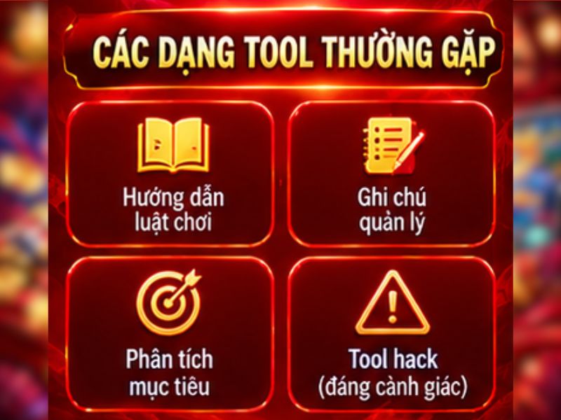 Những dạng tool bắn cá thường được nhắc đến